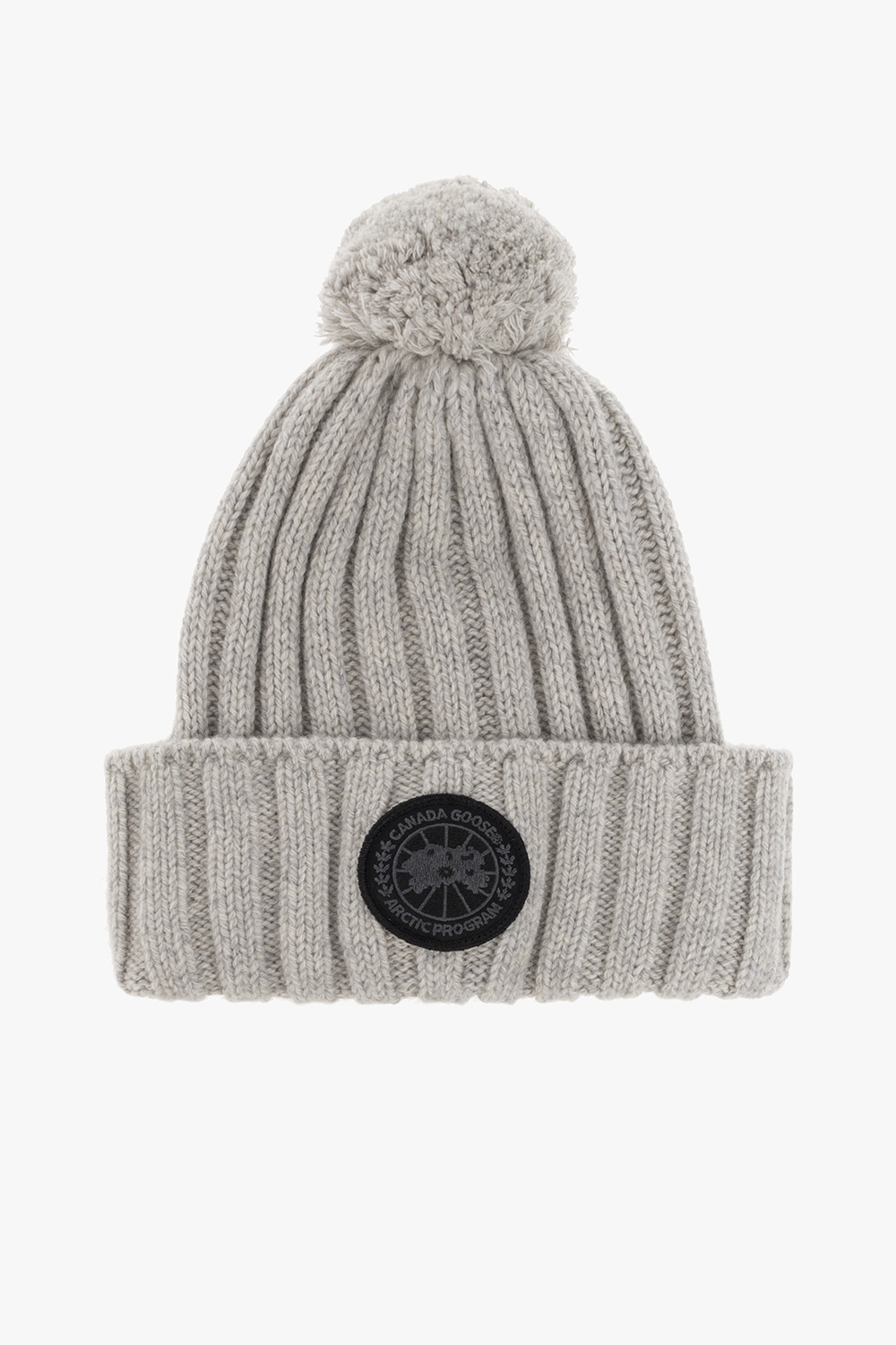 Canada goose hat with pom pom best sale